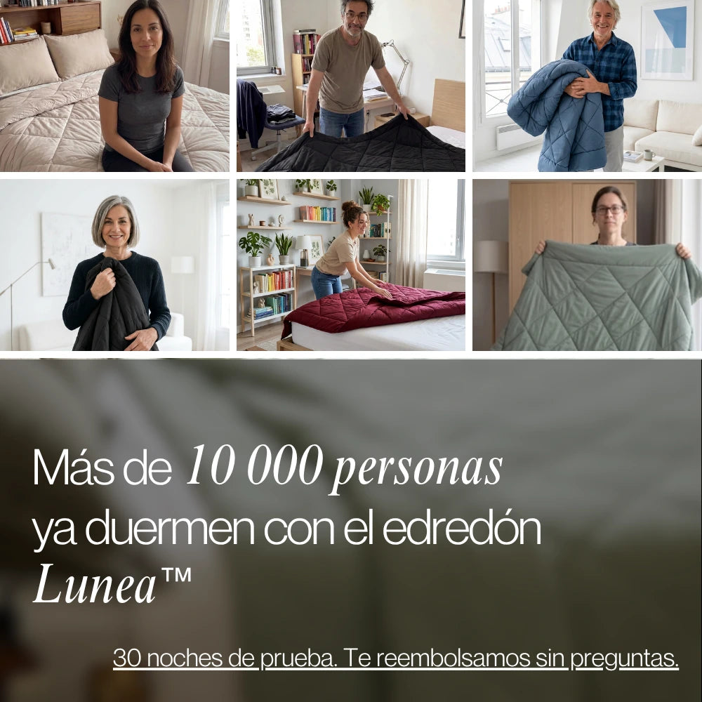Lunea™ – El edredón 2 en 1 sin funda de secado rápido