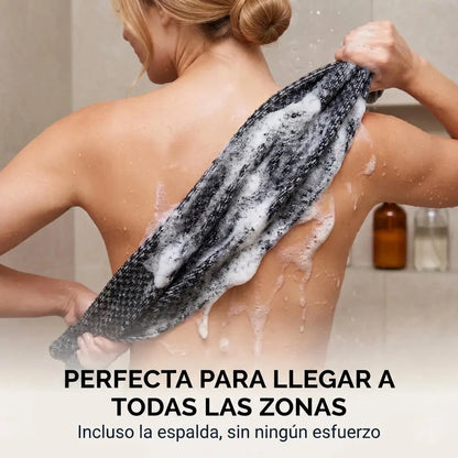 Velura™ - Toalla de ducha exfoliante
