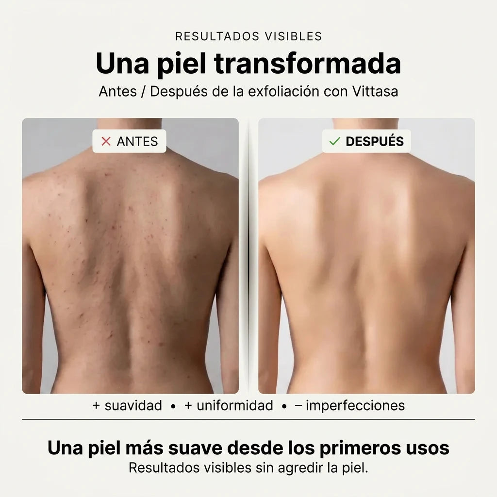 Velura™ - Toalla de ducha exfoliante
