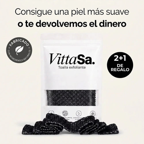 Velura™ - Toalla de ducha exfoliante