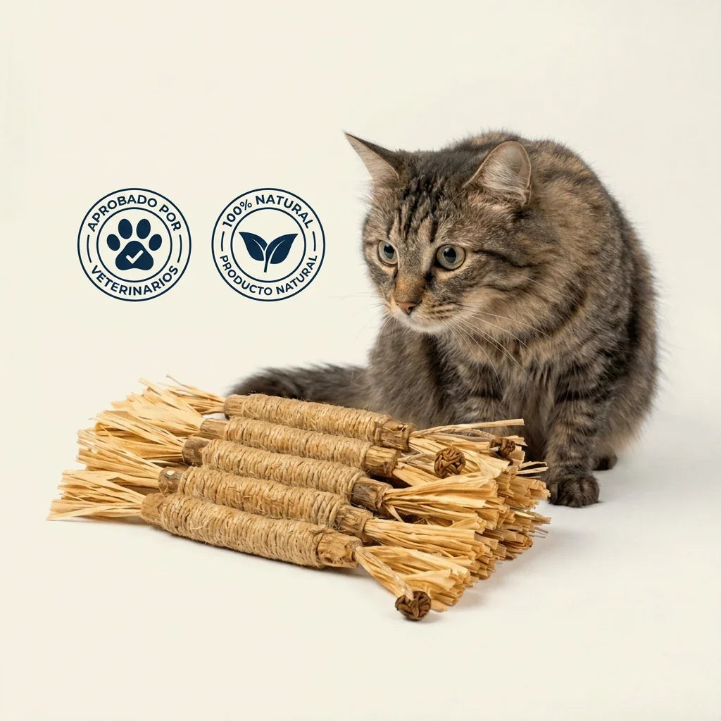Felora sticks dentales de matatabi para gatos