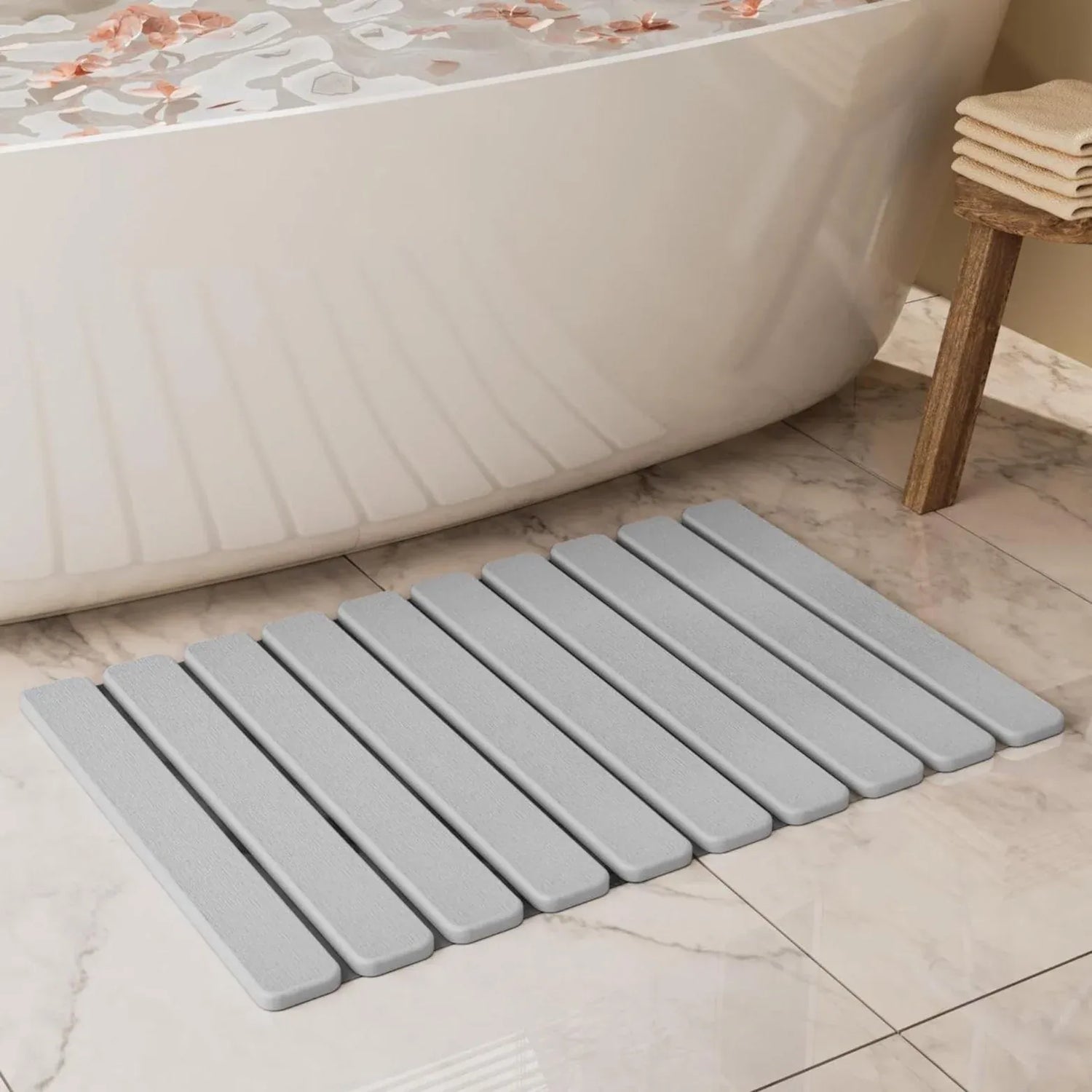 DryStone™ – Alfombrilla de baño de piedra (alta absorción)