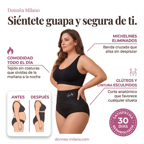 Braga moldeadora de talle alto Control del abdomen Sin costuras