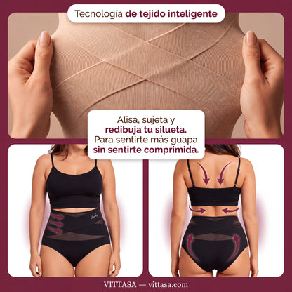 Lucky™ - Braga moldeadora sin costuras - Talle alto y vientre liso