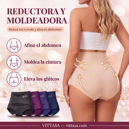 Lucky™ - Braga moldeadora sin costuras - Talle alto y vientre liso