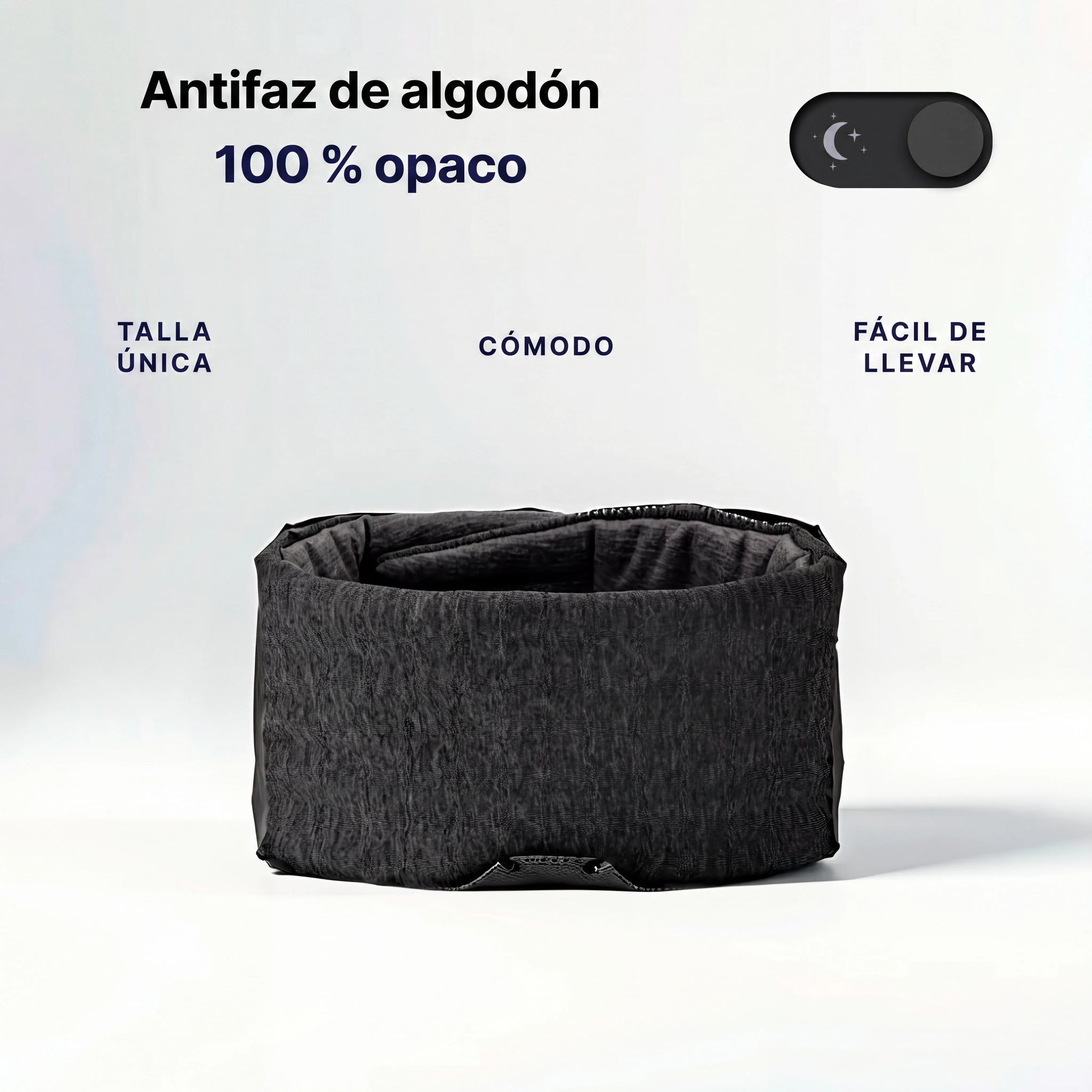 softnuit™ - Antifaz para dormir 100 % algodón