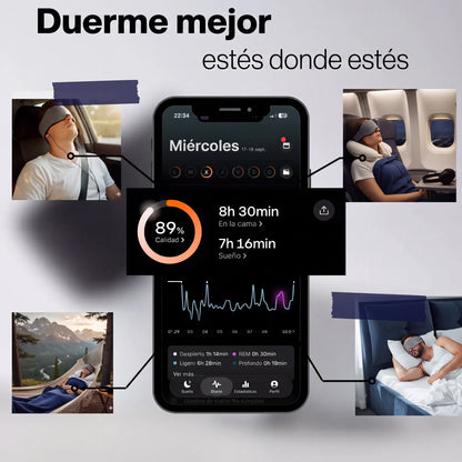 softnuit™ - Antifaz para dormir 100 % algodón