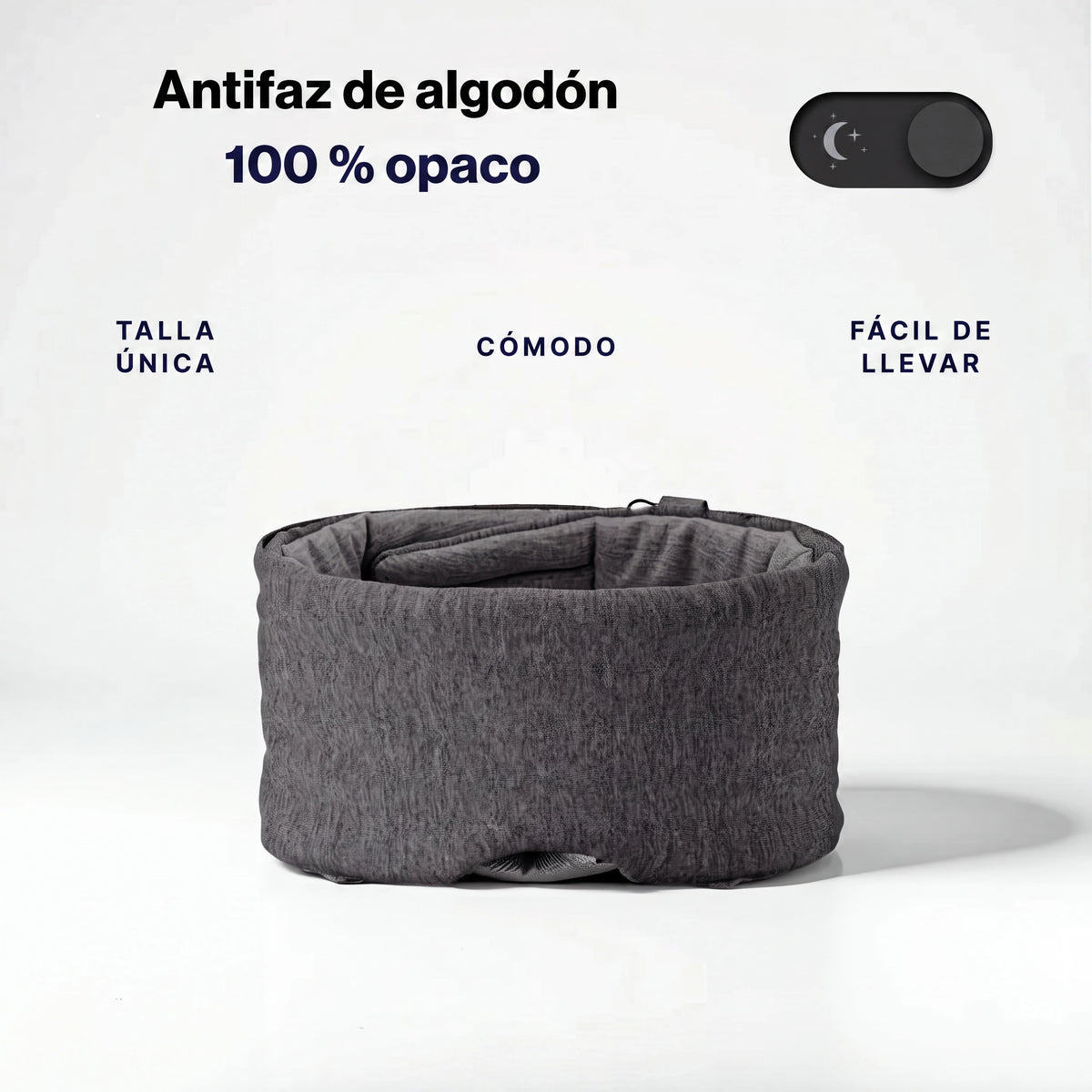 softnuit™ - Antifaz para dormir 100 % algodón