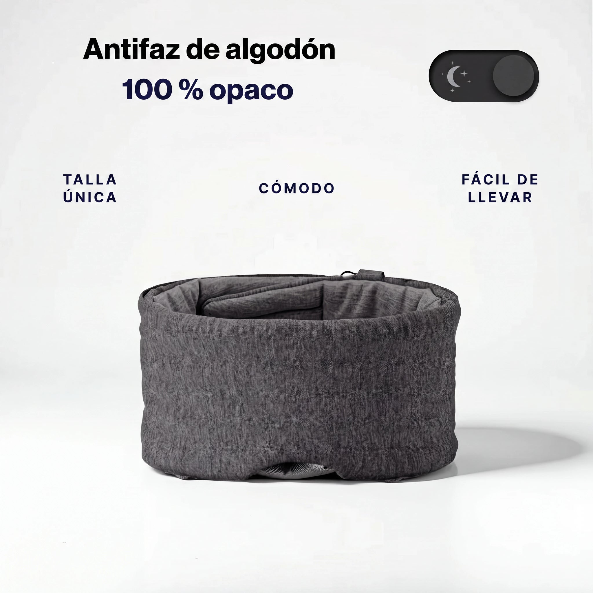 softnuit™ - Antifaz para dormir 100 % algodón