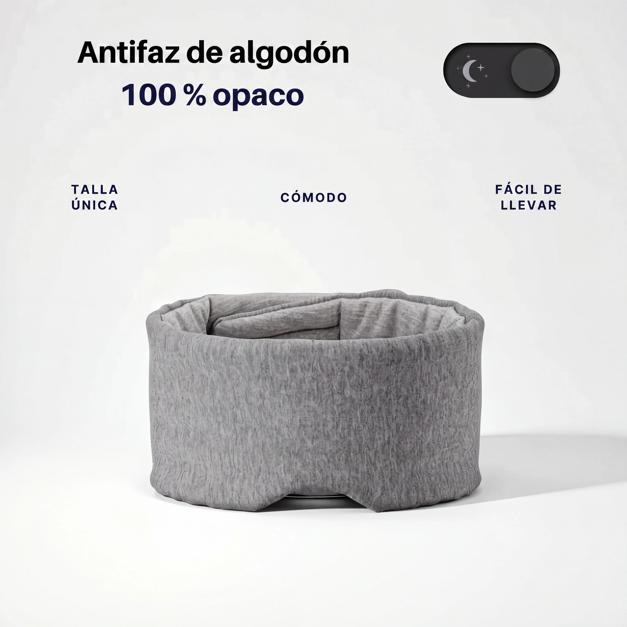 softnuit™ - Antifaz para dormir 100 % algodón