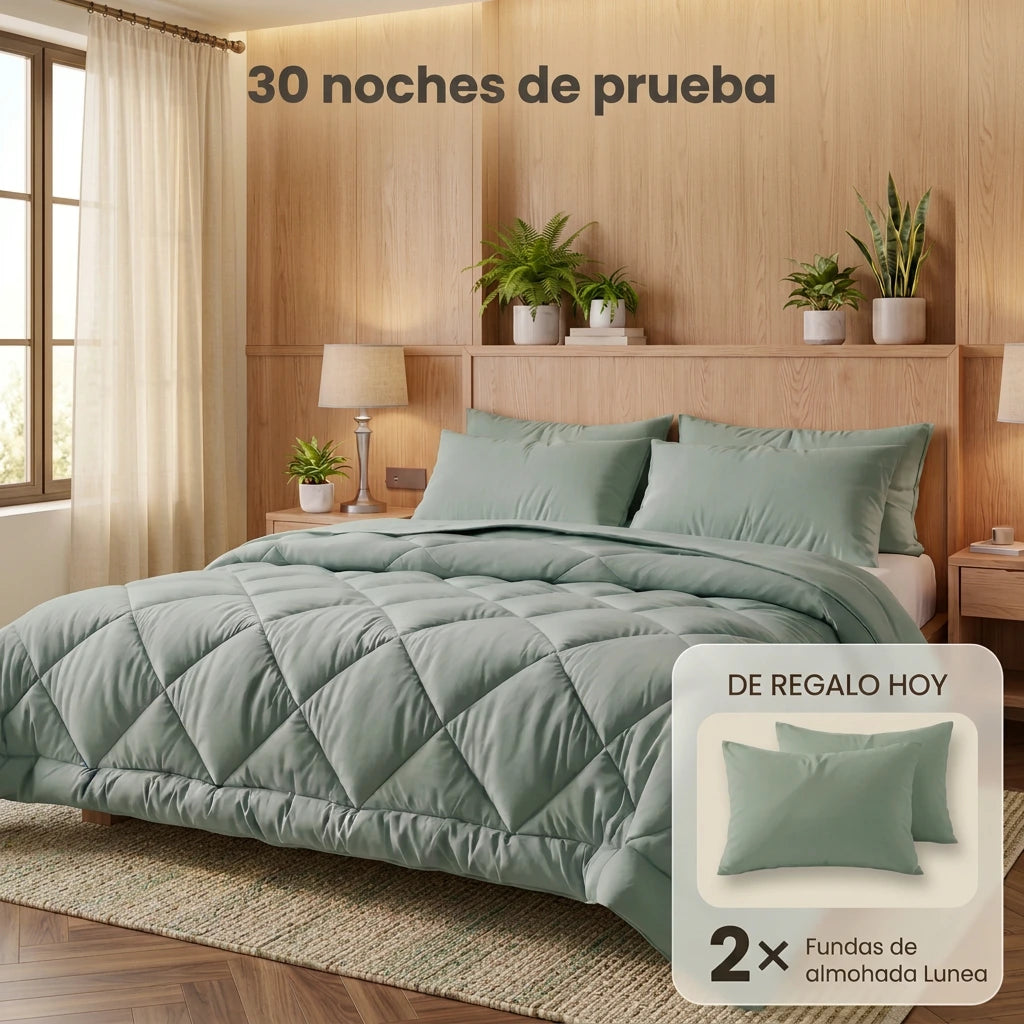 Lunea™ – El edredón 2 en 1 sin funda de secado rápido
