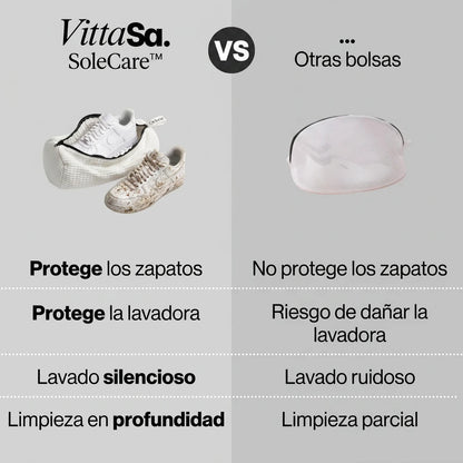 SoleCare™ - Bolsa de lavado de fibra suave